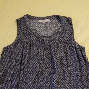 Loft sleeveless top